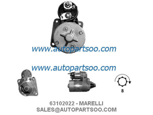 Bon prix 63101021 63102022 - Démarreur MARELLI 12V 0.9KW 8T MOTORES DE ARRANQUE en ligne