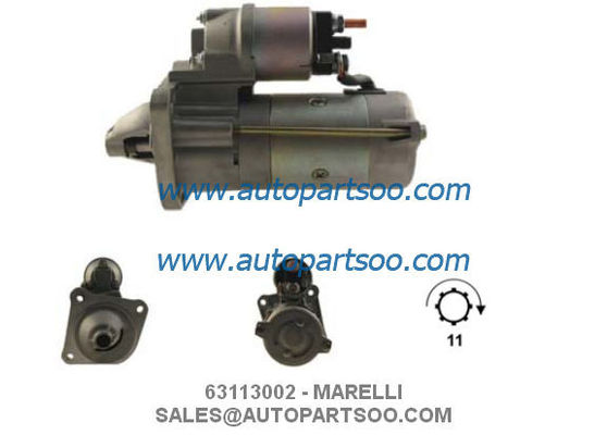 Bon prix 63113002 0001108202 - Démarreur MARELLI 12V 1.8KW 11T MOTORES DE ARRANQUE en ligne