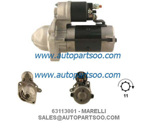 Bon prix 63113001 63193001 - Démarreur MARELLI 12V 1.8KW 11T MOTORES DE ARRANQUE en ligne