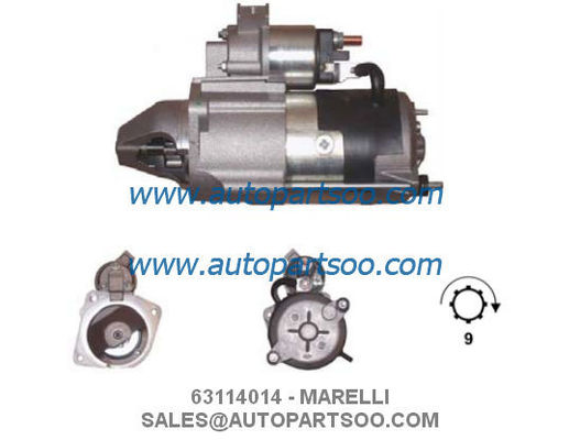 Bon prix 63114014 0986021041 - Démarreur MARELLI 12V 2.6KW 9T MOTORES DE ARRANQUE en ligne