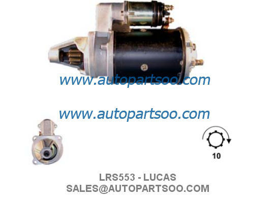 Bon prix LRS553 DR83337 - Démarreur LUCAS 12V 2.8KW 10T MOTORES DE ARRANQUE en ligne