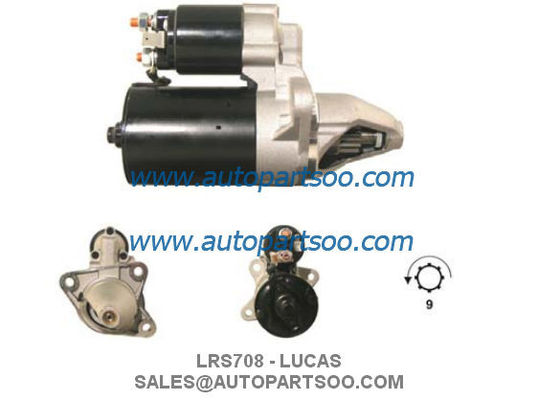 Bon prix LRS708 LRS899 - Démarreur LUCAS 12V 0.8KW 9T MOTORES DE ARRANQUE en ligne