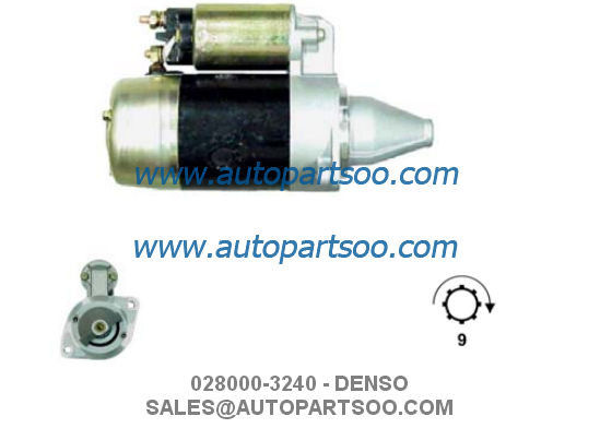Bon prix 028000-3240 028000-4090 - Démarreur DENSO 12V 0.8KW 9T MOTORES DE ARRANQUE en ligne