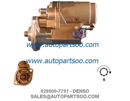 Bon prix 028000-7791 128000-0020 - DENSO Moteur de démarrage 12V 2KW 9T MOTORES DE ARRANQUE en ligne