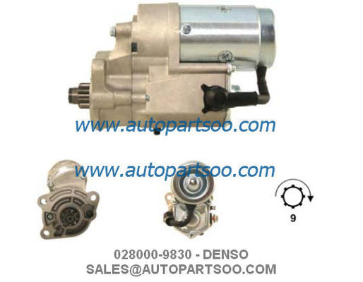 Bon prix 028000-9830 128000-7030 - Démarreur DENSO 12V 2KW 9T MOTORES DE ARRANQUE en ligne