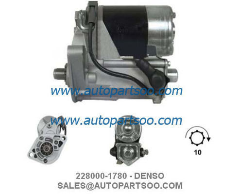Bon prix 228000-1780 228000-5020 - Démarreur DENSO 12V 2.2KW 10T MOTEURS D'ARRANQUE en ligne