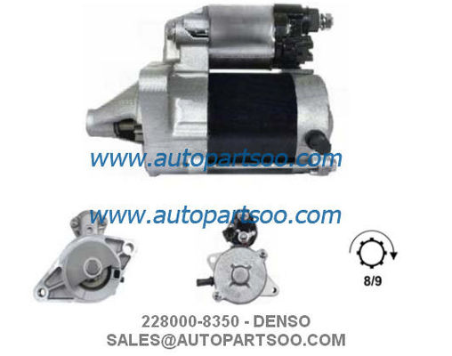 Bon prix 228000-8350 228000-9530 - Démarreur DENSO 12V 0.7KW 8,9T MOTEURS D'ARRANQUE en ligne