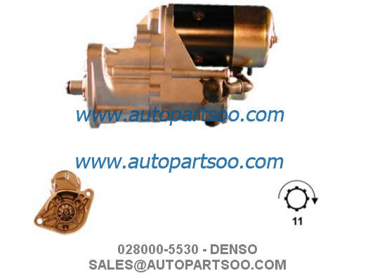 Bon prix 028000-5530 028000-5620 - Démarreur DENSO 24V 4,5KW 11T MOTORES DE ARRANQUE en ligne
