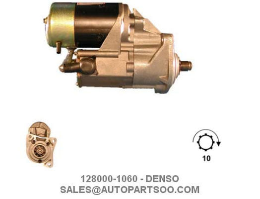 Bon prix 028000-0960 128000-1060 - Démarreur DENSO 12V 2.5KW 10T MOTEURS D'ARRANQUE en ligne