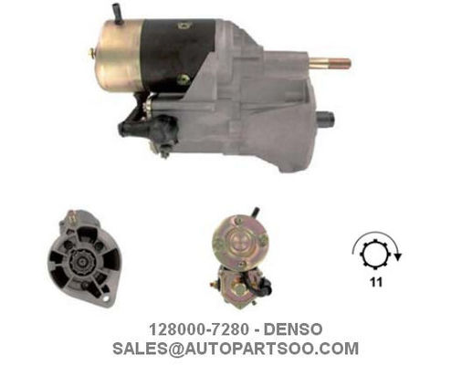 Bon prix 128000-6170 128000-7280 - Démarreur DENSO 24V 4,5KW 11T MOTEURS D'ARRANQUE en ligne
