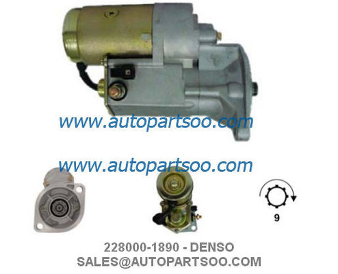 Bon prix 228000-1890 8970429970 - Démarreur DENSO 12V 2.2KW 9T MOTORES DE ARRANQUE en ligne