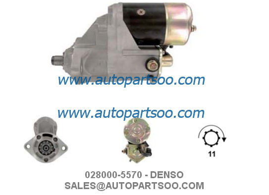 Bon prix 028000-5570 028000-6460 - Démarreur DENSO 24V 4,5KW 11T MOTORES DE ARRANQUE en ligne