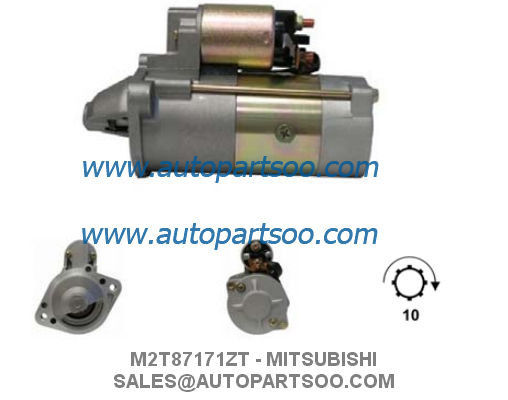 Bon prix M2T87171ZT M2T87371 - Moteur de démarreur MITSUBISHI 12V 2.2KW 10T MOTEURS D'ARRANQUE en ligne