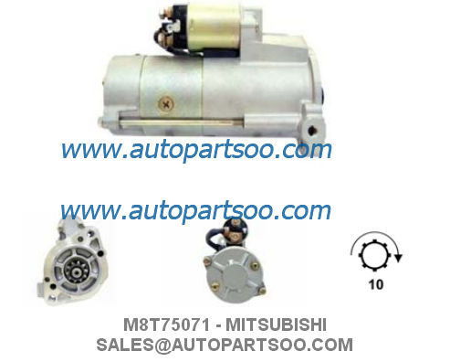 Bon prix 18110A050 M8T75071 - Moteur de démarreur MITSUBISHI 12V 2.2KW 10T MOTEURS D'ARRANQUE en ligne