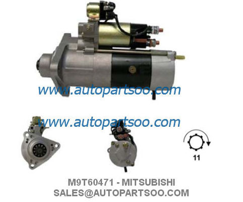 Bon prix M9T60471 5010306592 - Démarreur MITSUBISHI 24V 5.5KW 11T MOTORES DE ARRANQUE en ligne