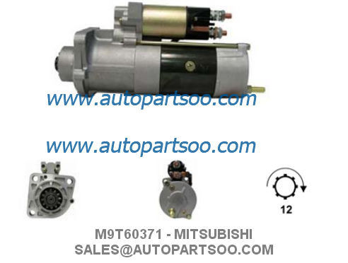 Bon prix M9T60371 M9T60372 - Démarreur MITSUBISHI 24V 5.5KW 12T MOTEURS D'ARRANQUE en ligne