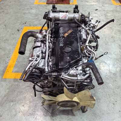Bon prix Moteur diesel 4HK1T Euro3 5.2L Turbo Intercooler complet avec 175-205 CV et 500-650 N·m de couple pour camions moyens et excavatrices en ligne