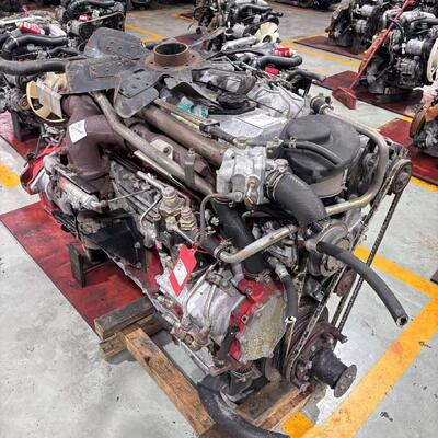 Moteur diesel mécanique EK100T turbocompressé de 5,87 L à 6 cylindres en ligne pour camions et générateurs HINO
