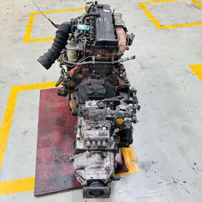 Bon prix 6HE1 Ensemble complet de moteur diesel mécanique à aspiration naturelle de 7,79 L pour camions Isuzu FRR FTR FVR en ligne
